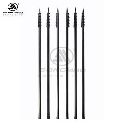 Kabòn fib outrigger poto